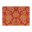 BRUNSCHWIG & FILS BR-81035.O.0 MOULINS DAMASK ROUGE/IVOIRE Fabric - Eade's Wallpaper