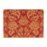 BRUNSCHWIG & FILS BR-81035.O.0 MOULINS DAMASK ROUGE/IVOIRE Fabric - Eade's Wallpaper