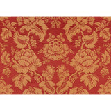 BRUNSCHWIG & FILS BR-81035.O.0 MOULINS DAMASK ROUGE/IVOIRE Fabric - Eade's Wallpaper