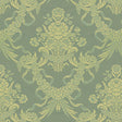 BRUNSCHWIG & FILS BR-81036.H.0 CHARLIEU LAMPAS BLEU/IVOIRE Fabric - Eade's Wallpaper