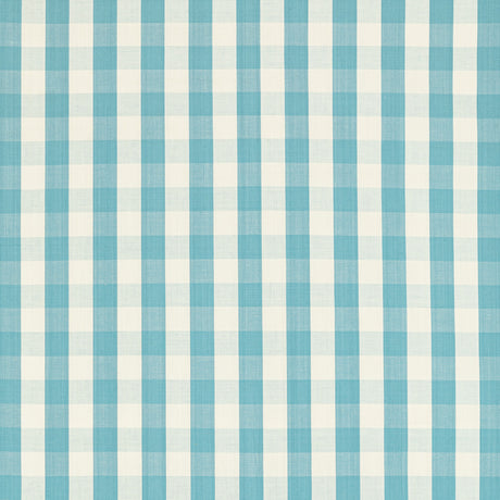 BRUNSCHWIG & FILS BR-89149.13.0 CARSTEN CHECK POOL Fabric - Eade's Wallpaper