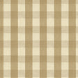 BRUNSCHWIG & FILS BR-89149.16.0 CARSTEN CHECK TAN Fabric - Eade's Wallpaper