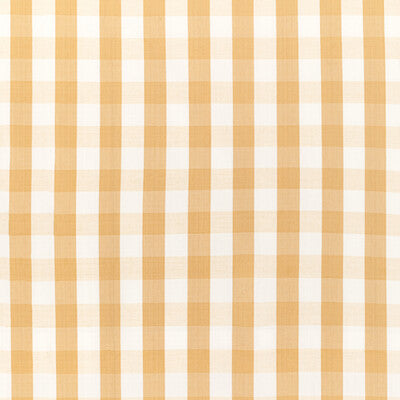 BRUNSCHWIG & FILS BR-89149.40.0 CARSTEN CHECK GOLD Fabric - Eade's Wallpaper