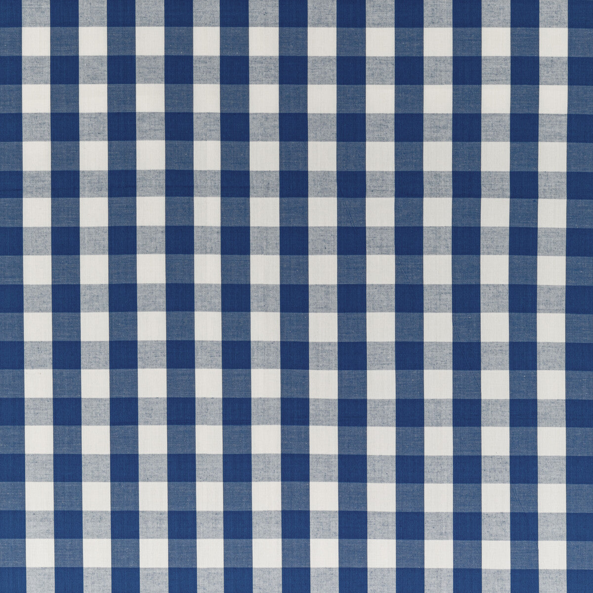 BRUNSCHWIG & FILS BR-89149.50.0 CARSTEN CHECK NAVY Fabric - Eade's Wallpaper