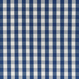 BRUNSCHWIG & FILS BR-89149.50.0 CARSTEN CHECK NAVY Fabric - Eade's Wallpaper