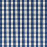 BRUNSCHWIG & FILS BR-89149.50.0 CARSTEN CHECK NAVY Fabric - Eade's Wallpaper