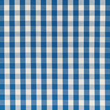 BRUNSCHWIG & FILS BR-89149.5.0 CARSTEN CHECK BLUE Fabric - Eade's Wallpaper