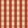 BRUNSCHWIG & FILS BR-89149.9.0 CARSTEN CHECK POMEGRANATE Fabric - Eade's Wallpaper