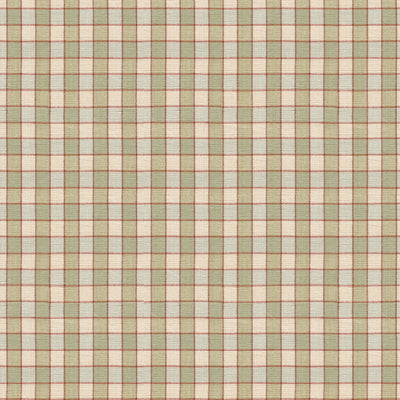 BRUNSCHWIG & FILS BR-89318.059.0 LA SEYNE CHECK SANDSTONE Fabric - Eade's Wallpaper