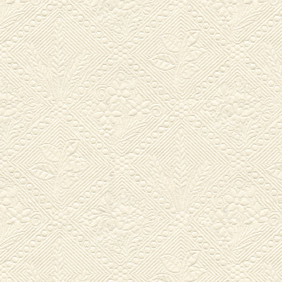 BRUNSCHWIG & FILS BR-89462.002.0 PETASSOUN MATELASSE ANTIQUE WHITE Fabric - Eade's Wallpaper
