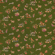 BRUNSCHWIG & FILS BR-89477.428.0 ANIMALITOS WOVEN TAPESTRY PATIO GREEN Fabric - Eade's Wallpaper
