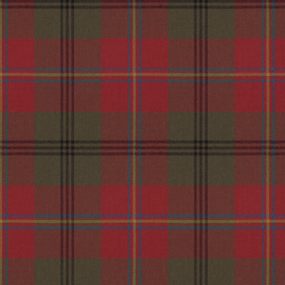 BRUNSCHWIG & FILS BR-89523.196.0 MILLBROOK WOOL PLAID REDWOOD Fabric - Eade's Wallpaper