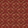 BRUNSCHWIG & FILS BR-89709.166.0 CREEK FIGURED WOVEN RED Fabric - Eade's Wallpaper