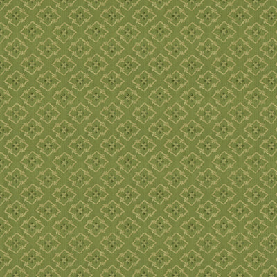 BRUNSCHWIG & FILS BR-89709.435.0 CREEK FIGURED WOVEN GREEN Fabric - Eade's Wallpaper