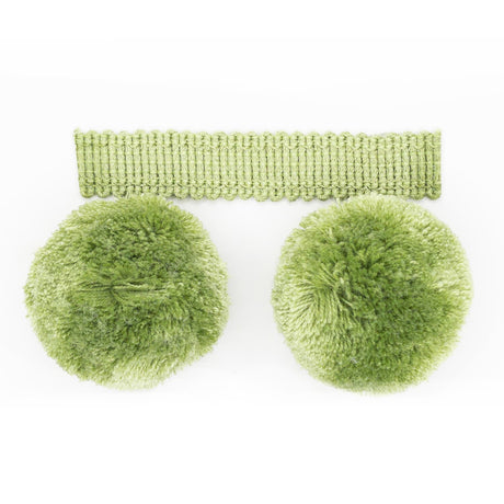 STOUT BUBB-1 BUBBLE TASSEL FRINGE 1 GRASS Fabric - Eades Wallpaper & Fabric