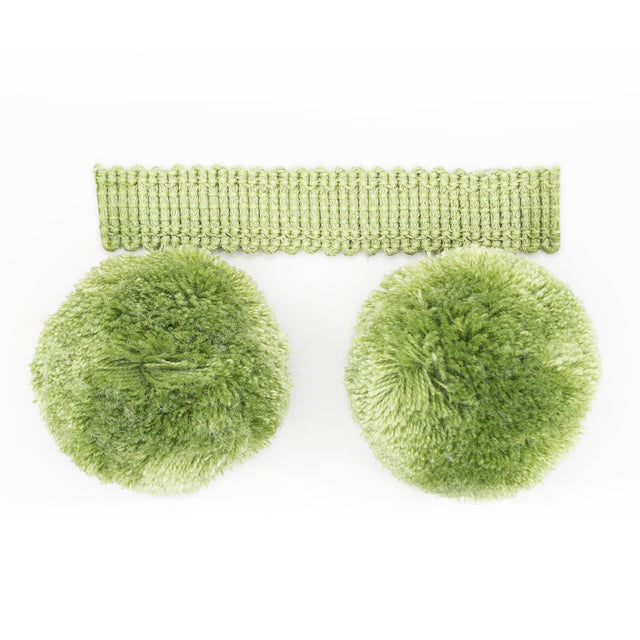 STOUT BUBB-1 BUBBLE TASSEL FRINGE 1 GRASS Fabric - Eades Wallpaper & Fabric