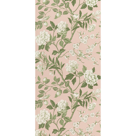 G P & J BAKER BW45000.11.0 EMPEROR'S GARDEN BLUSH Wallpaper - Eade's Wallpaper