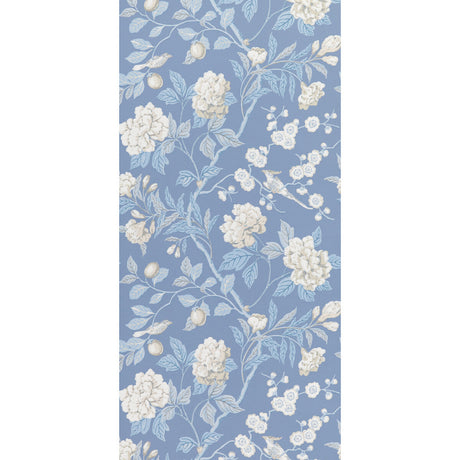 G P & J BAKER BW45000.9.0 EMPEROR'S GARDEN BLUE Wallpaper - Eade's Wallpaper