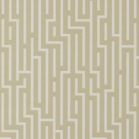 G P & J BAKER BW45007.10.0 FRETWORK PARCHMENT Wallpaper - Eade's Wallpaper