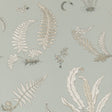 G P & J BAKER BW45044.7.0 FERNS SOFT BLUE Wallpaper - Eade's Wallpaper