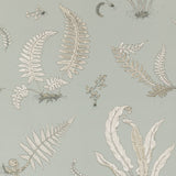 G P & J BAKER BW45044.7.0 FERNS SOFT BLUE Wallpaper - Eade's Wallpaper