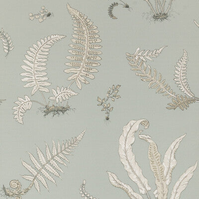 G P & J BAKER BW45044.7.0 FERNS SOFT BLUE Wallpaper - Eade's Wallpaper