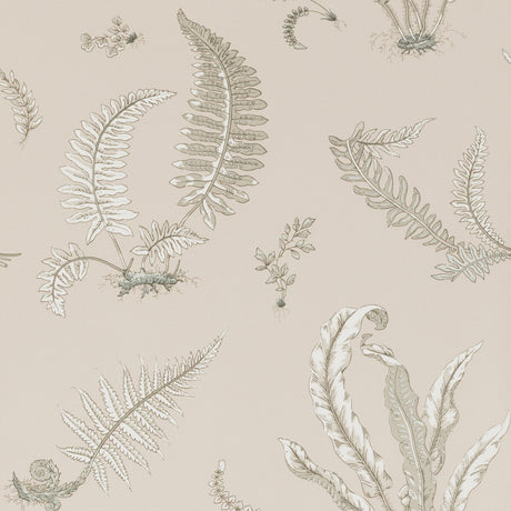 G P & J BAKER BW45044.8.0 FERNS LINEN Wallpaper - Eade's Wallpaper