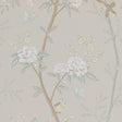 G P & J BAKER BW45066.3.0 PEONY & BLOSSOM SOFT AQUA Wallpaper - Eade's Wallpaper