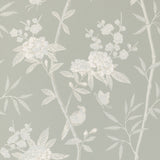 G P & J BAKER BW45066.6.0 PEONY & BLOSSOM SOFT BLUE Wallpaper - Eade's Wallpaper