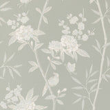 G P & J BAKER BW45066.6.0 PEONY & BLOSSOM SOFT BLUE Wallpaper - Eade's Wallpaper