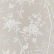 G P & J BAKER BW45066.7.0 PEONY & BLOSSOM SOFT GREY Wallpaper - Eade's Wallpaper