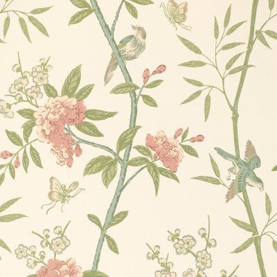 G P & J BAKER BW45066.8.0 PEONY & BLOSSOM VINTAGE Wallpaper - Eade's Wallpaper