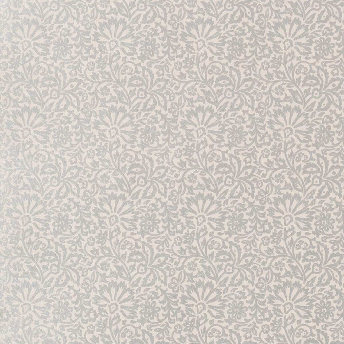 G P & J BAKER BW45075.4.0 FLORA SILVER Wallpaper - Eade's Wallpaper