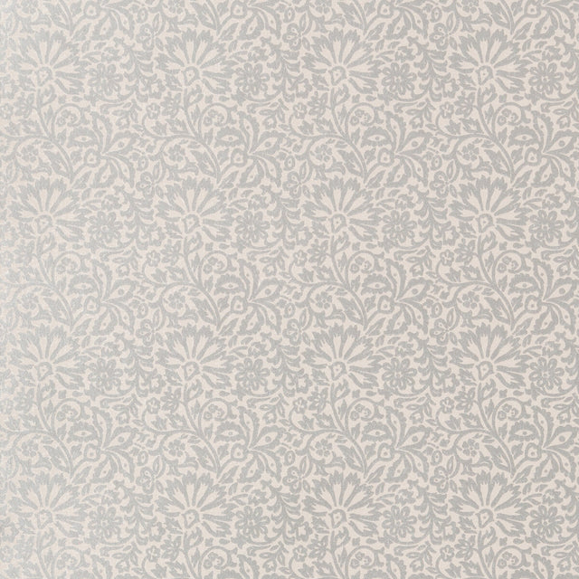 G P & J BAKER BW45075.4.0 FLORA SILVER Wallpaper - Eade's Wallpaper