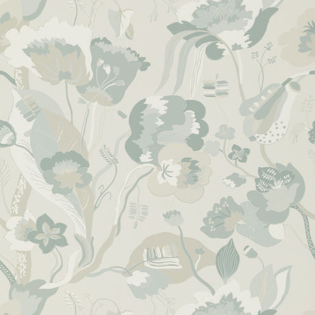 G P & J BAKER BW45080.3.0 CALIFORNIA SOFT BLUE Wallpaper - Eade's Wallpaper