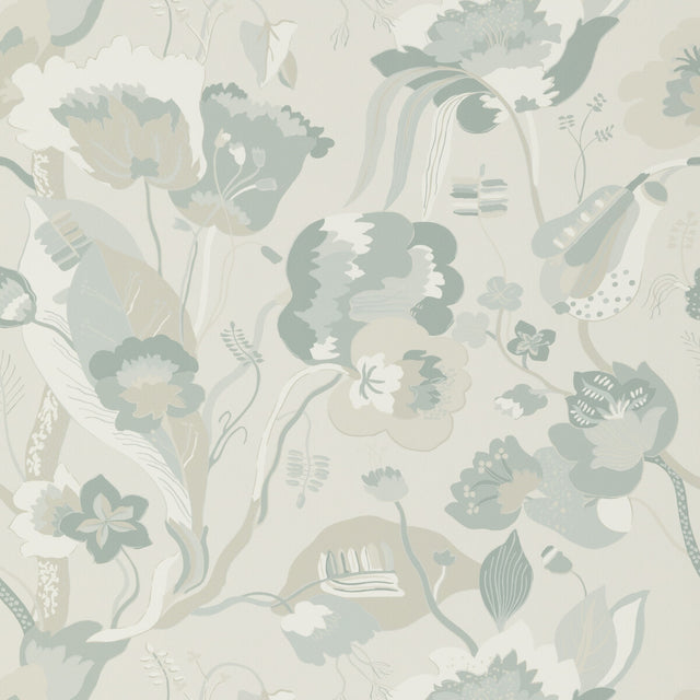 G P & J BAKER BW45080.3.0 CALIFORNIA SOFT BLUE Wallpaper - Eade's Wallpaper
