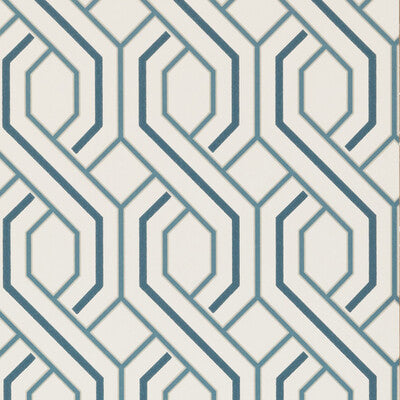 G P & J BAKER BW45081.2.0 PARTERRE INDIGO Wallpaper - Eade's Wallpaper