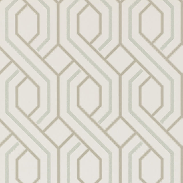 G P & J BAKER BW45081.3.0 PARTERRE SOFT BLUE Wallpaper - Eade's Wallpaper