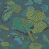 G P & J BAKER BW45083.2.0 NYMPHEUS TEAL Wallpaper - Eade's Wallpaper