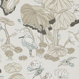 G P & J BAKER BW45083.3.0 NYMPHEUS LINEN Wallpaper - Eade's Wallpaper