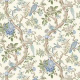 G P & J BAKER BW45094.1.0 ELTHAM BLUE Wallpaper - Eade's Wallpaper