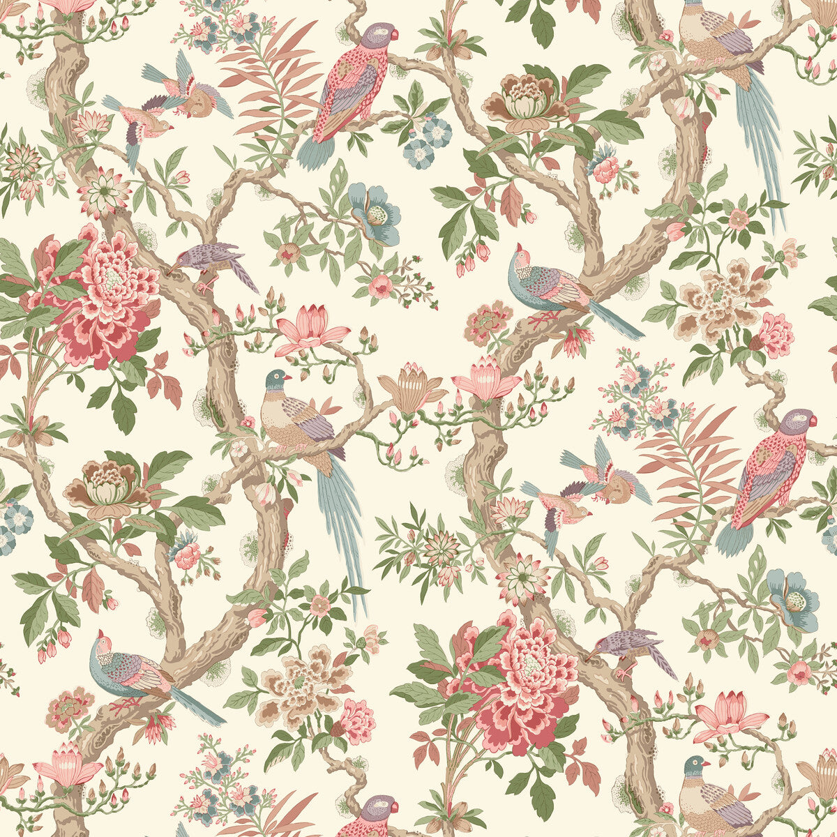 G P & J BAKER BW45094.3.0 ELTHAM ANTIQUE Wallpaper - Eade's Wallpaper