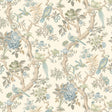 G P & J BAKER BW45094.4.0 ELTHAM AQUA Wallpaper - Eade's Wallpaper