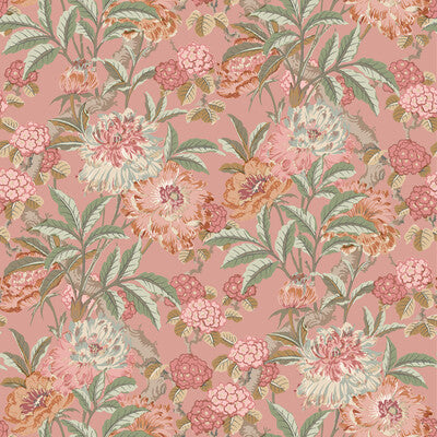 G P & J BAKER BW45095.2.0 SUMMER PEONY RED Wallpaper - Eade's Wallpaper
