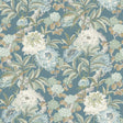 G P & J BAKER BW45095.5.0 SUMMER PEONY DENIM Wallpaper - Eade's Wallpaper