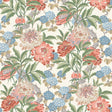 G P & J BAKER BW45095.7.0 SUMMER PEONY RED/GREEN Wallpaper - Eade's Wallpaper