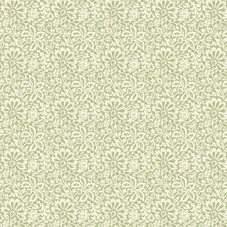 G P & J BAKER BW45097.3.0 FLORA GREEN Wallpaper - Eade's Wallpaper