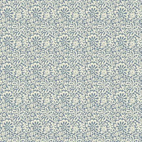 G P & J BAKER BW45097.5.0 FLORA INDIGO Wallpaper - Eade's Wallpaper