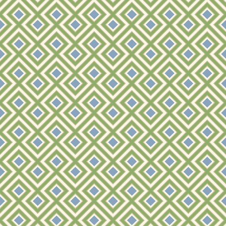 G P & J BAKER BW45098.3.0 LA FIORENTINA SMALL EMERALD/BLUE Wallpaper - Eade's Wallpaper