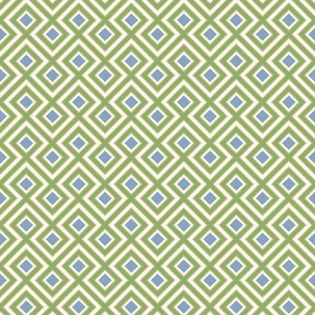 G P & J BAKER BW45098.3.0 LA FIORENTINA SMALL EMERALD/BLUE Wallpaper - Eade's Wallpaper
